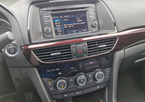 Mazda 6 cena 51900 przebieg: 119741, rok produkcji 2013 z Zaklików małe 191